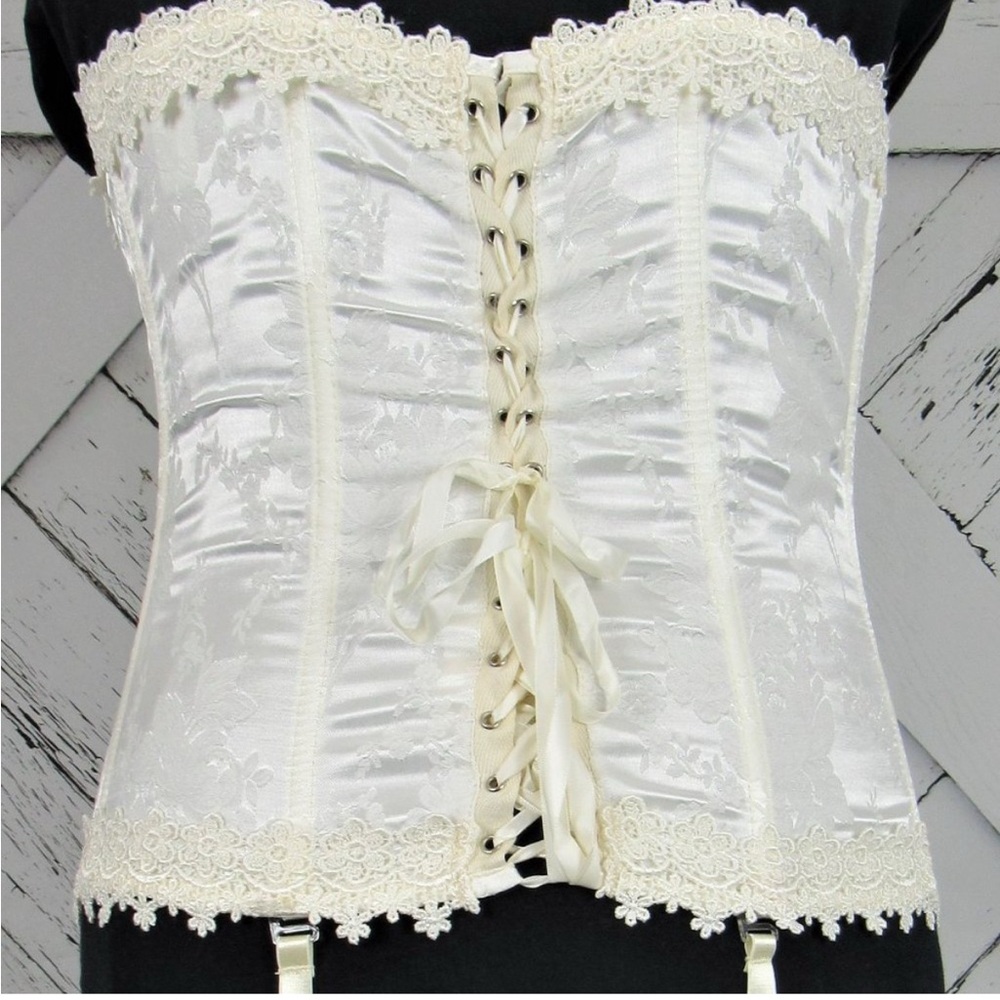Shirley’s of Hollywood: Intimate Attitudes - Elegant Corset w/ matching panties